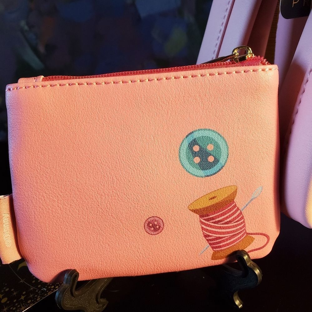 Loungefly mini.backpack with coin purse - Picture 2 of 5